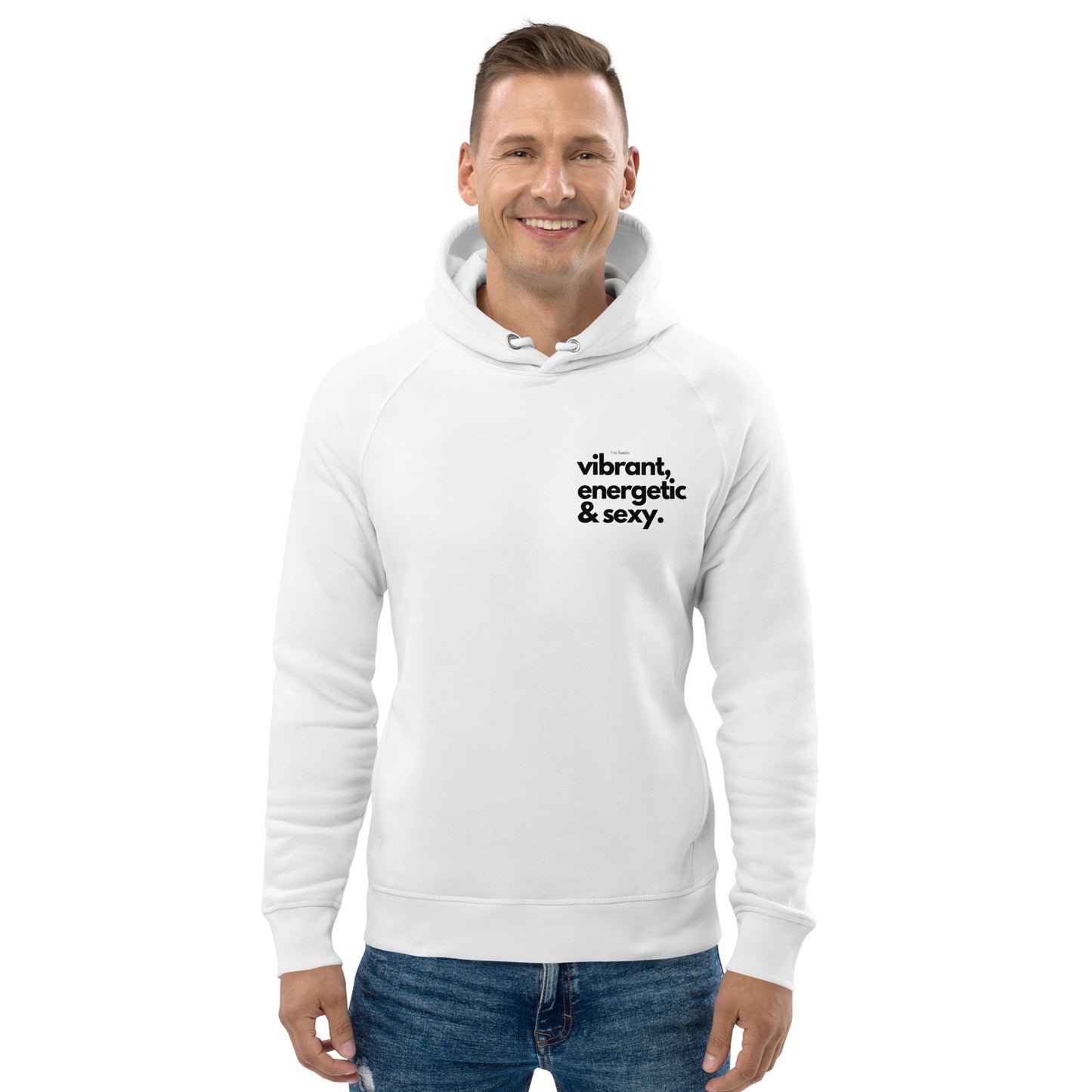 DNY - Energetic Unisex Bio-Hoodie