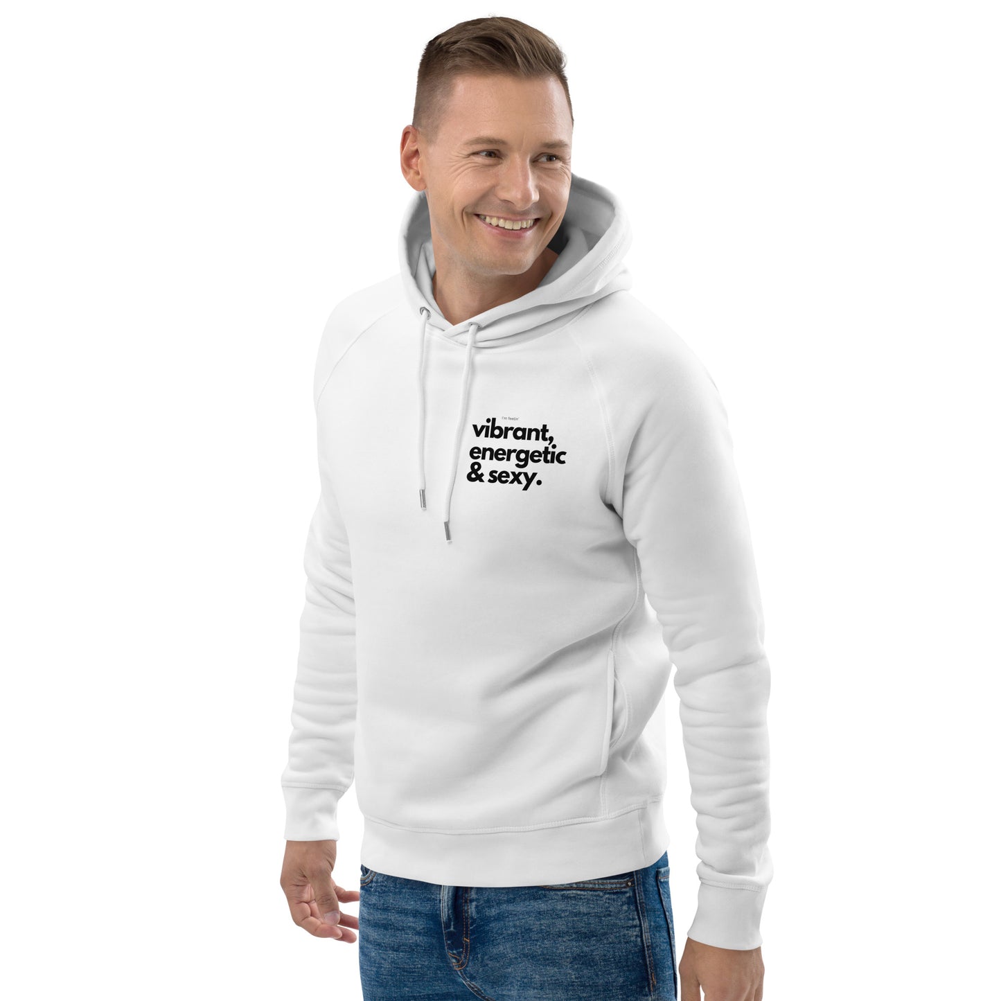 DNY - Energetic Unisex Bio-Hoodie
