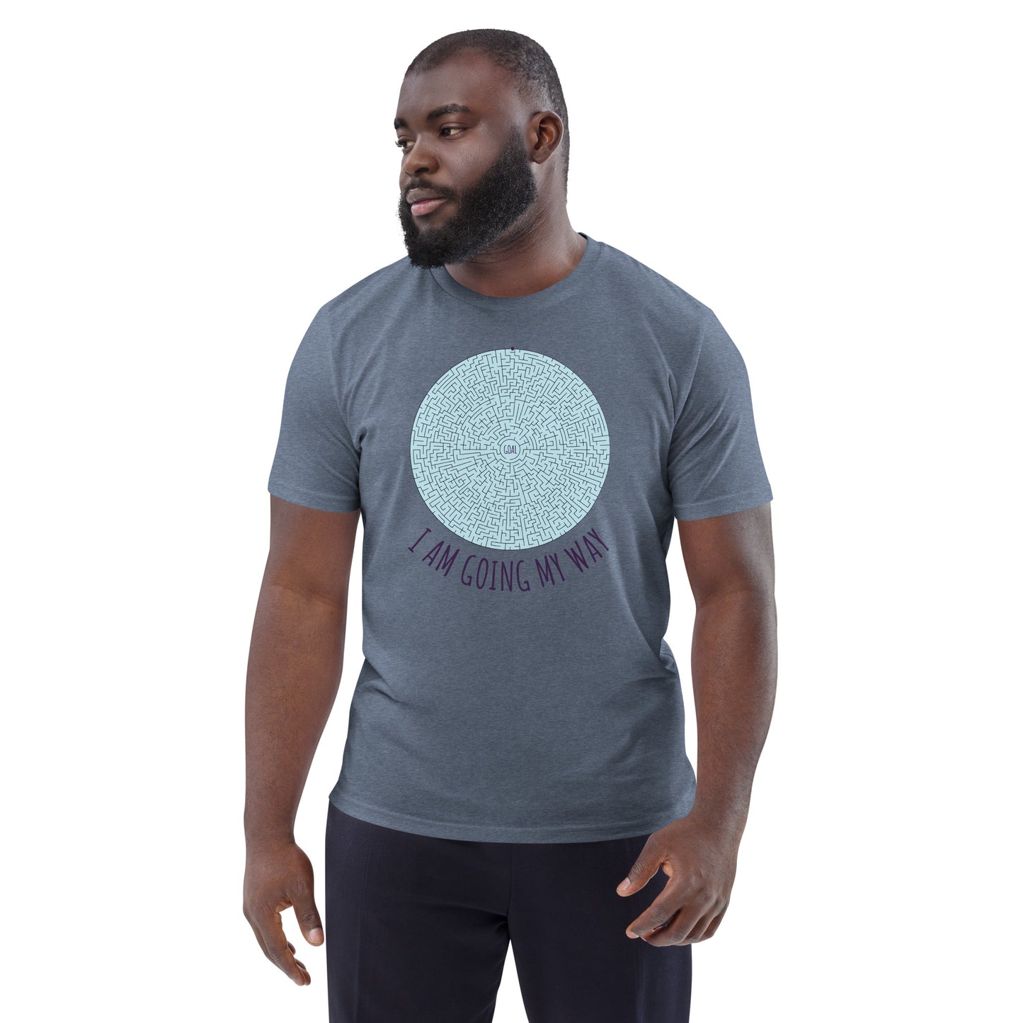 DNY - I am going my way Unisex organic cotton Tee