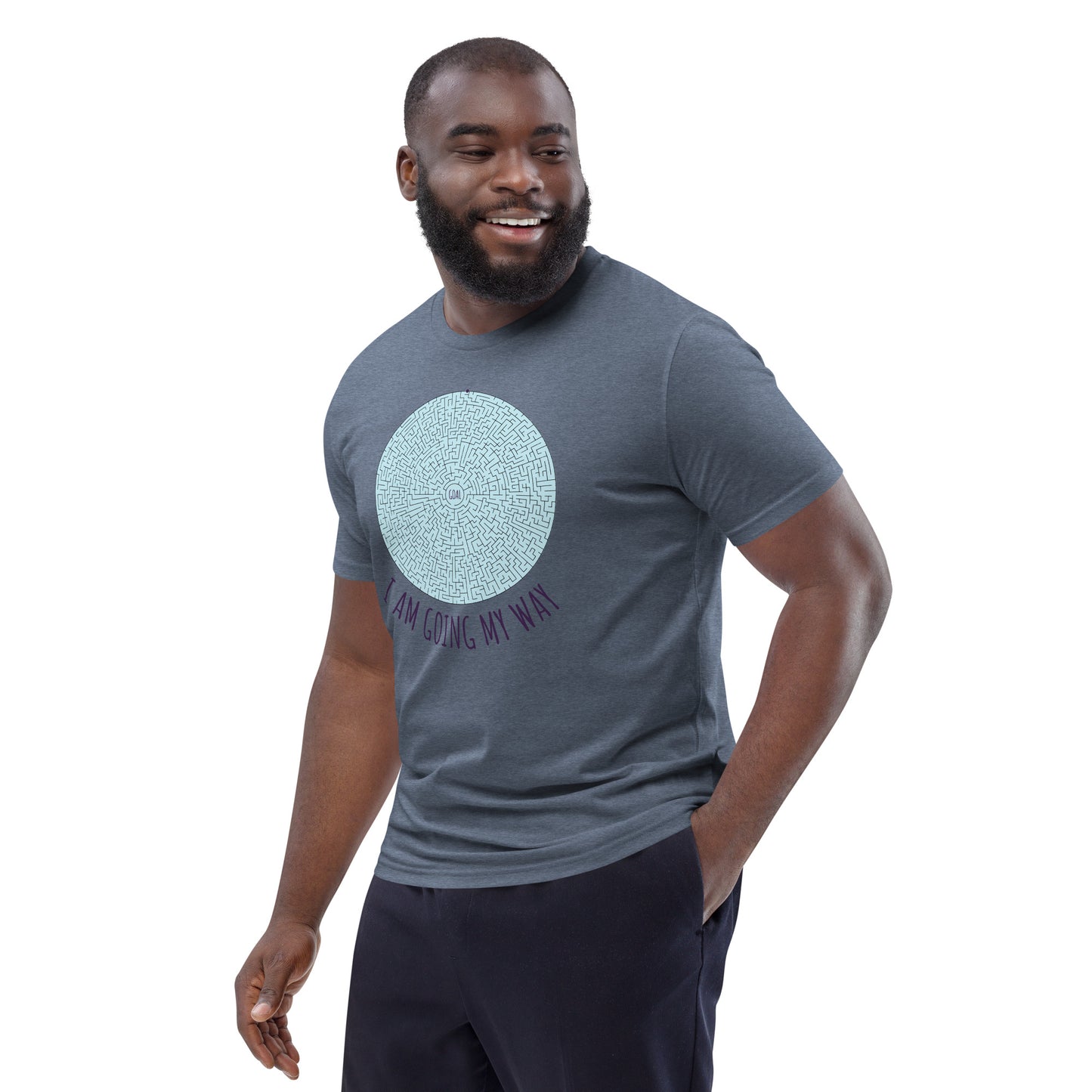 DNY - I am going my way Unisex organic cotton Tee