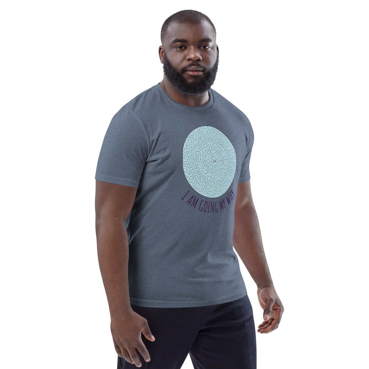DNY - I am going my way Unisex organic cotton Tee