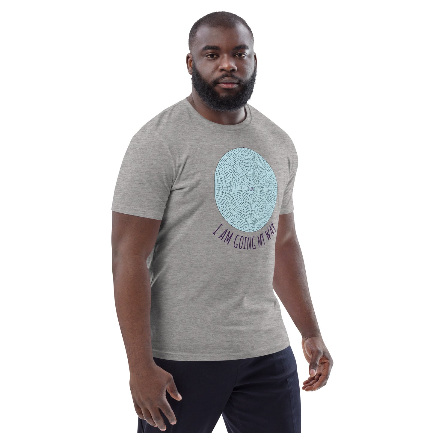 DNY - I am going my way Unisex organic cotton Tee