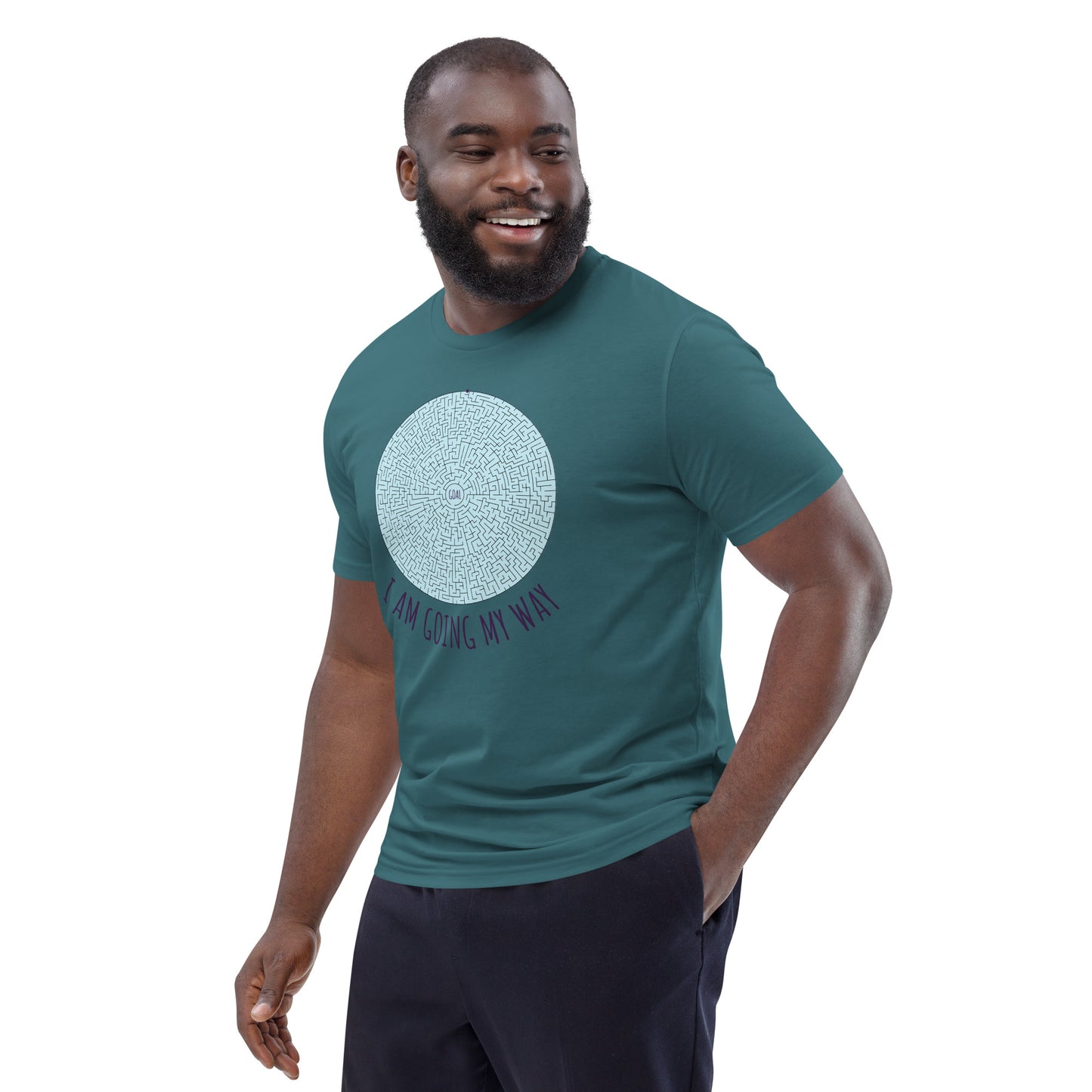 DNY - I am going my way Unisex organic cotton Tee