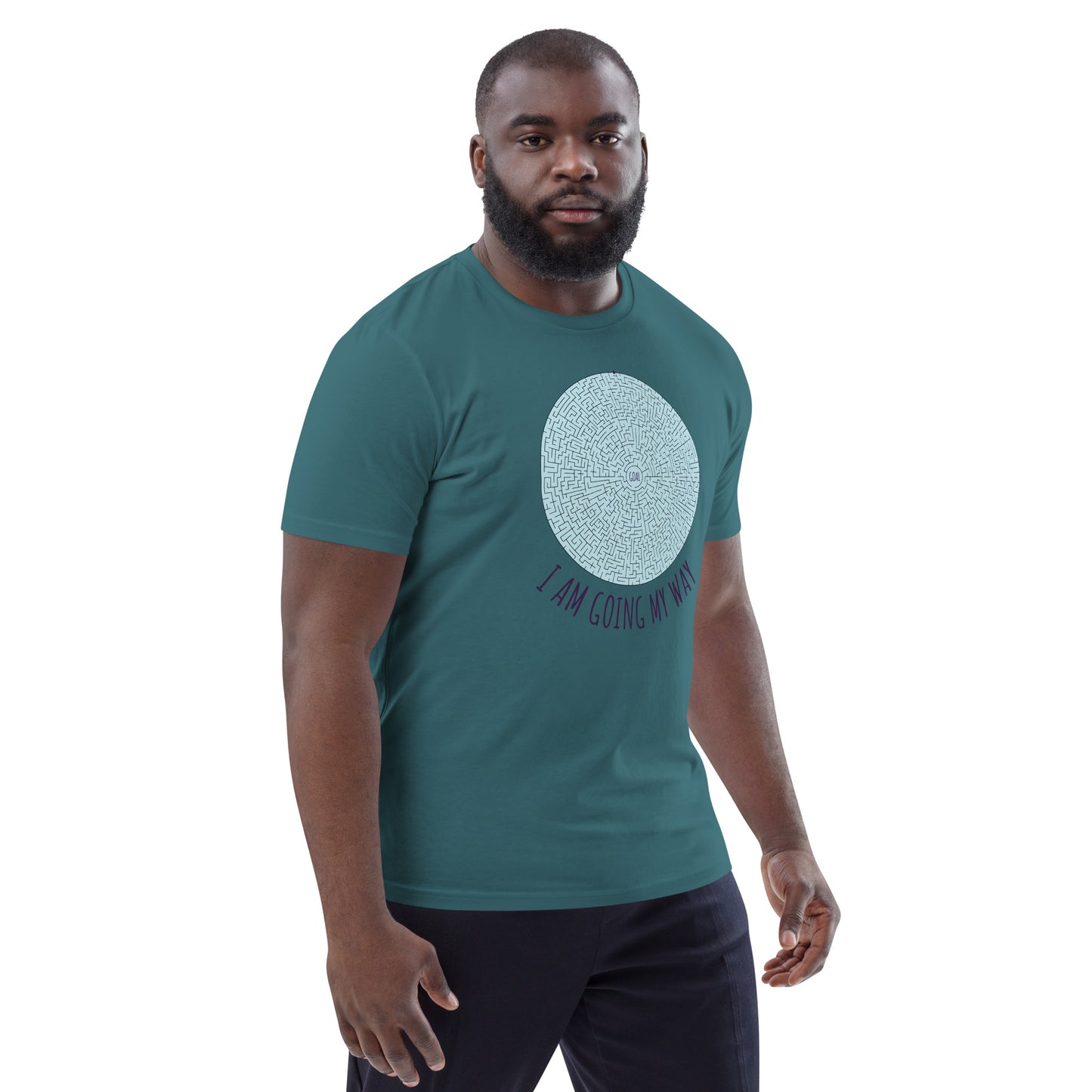DNY - I am going my way Unisex organic cotton Tee