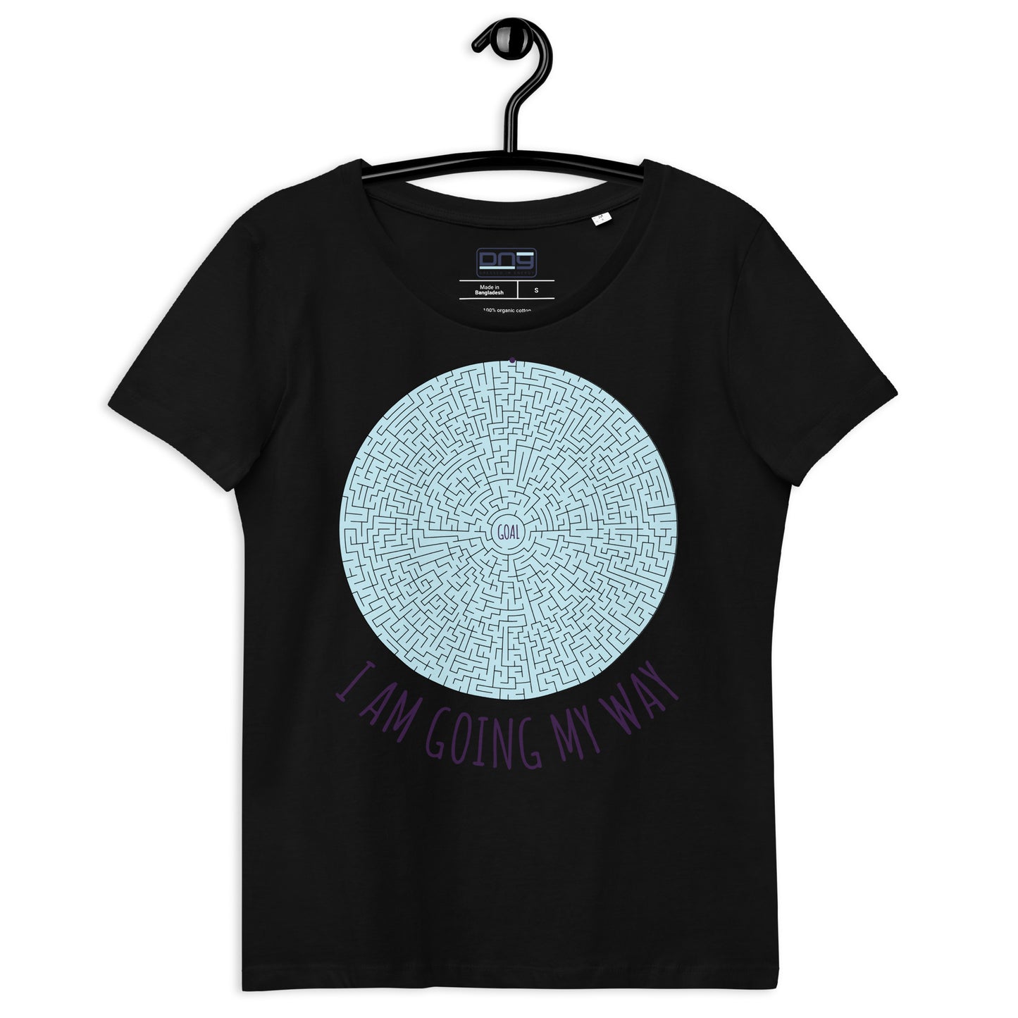 DNY - I am going my Way Women's fitted eco Tee