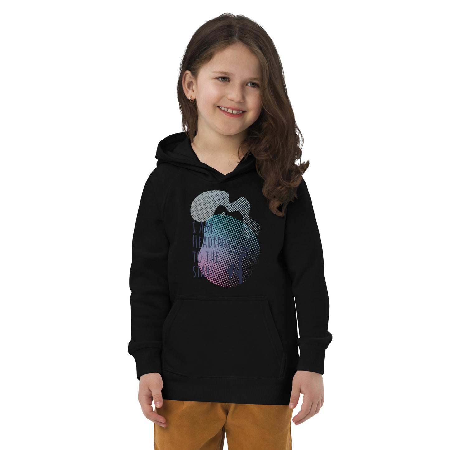 DNY - I am heading to the stars Kids eco Hoodie