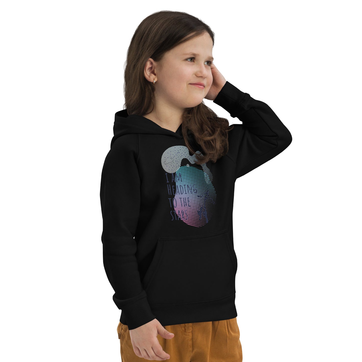 DNY - I am heading to the stars Kids eco Hoodie