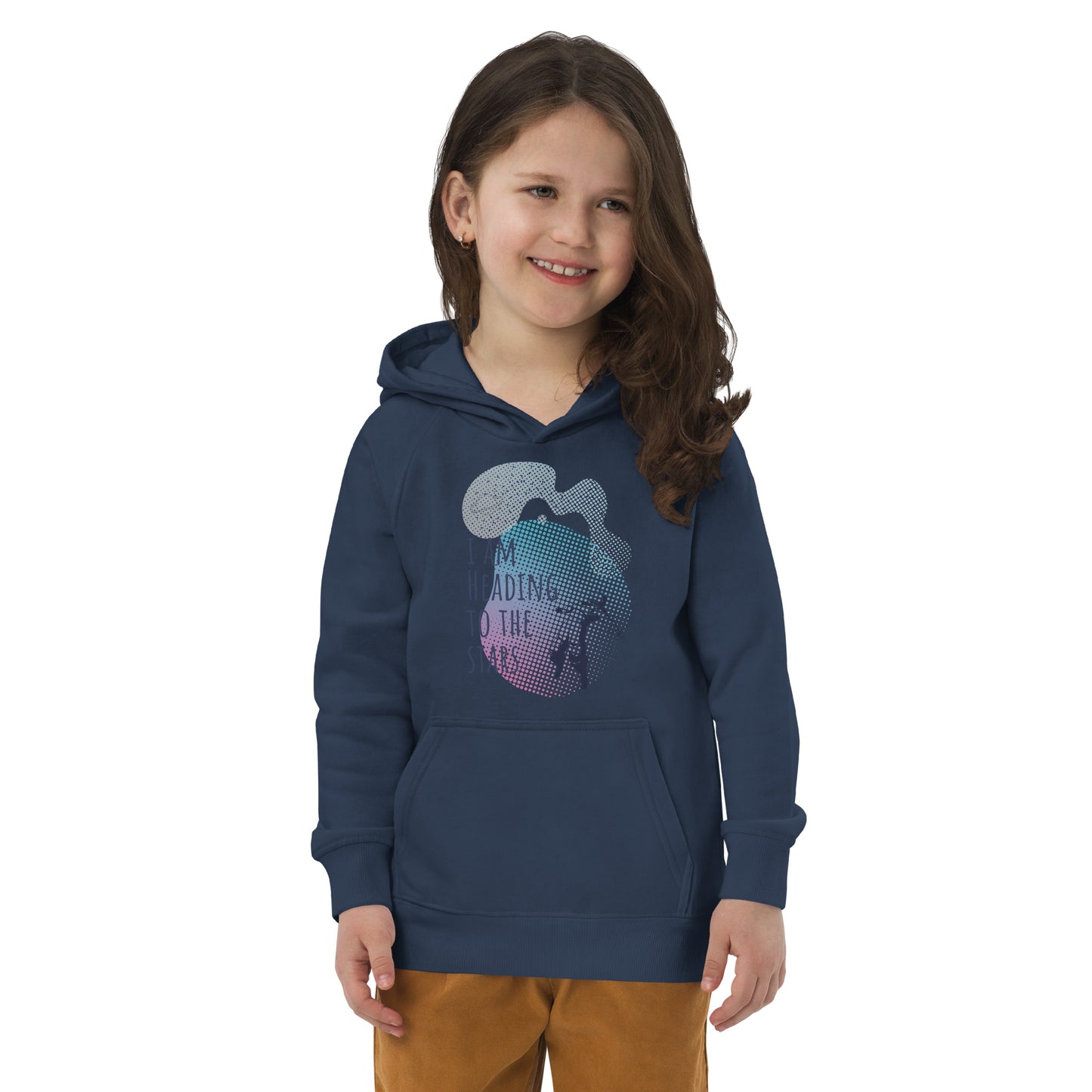 DNY - I am heading to the stars Kids eco Hoodie