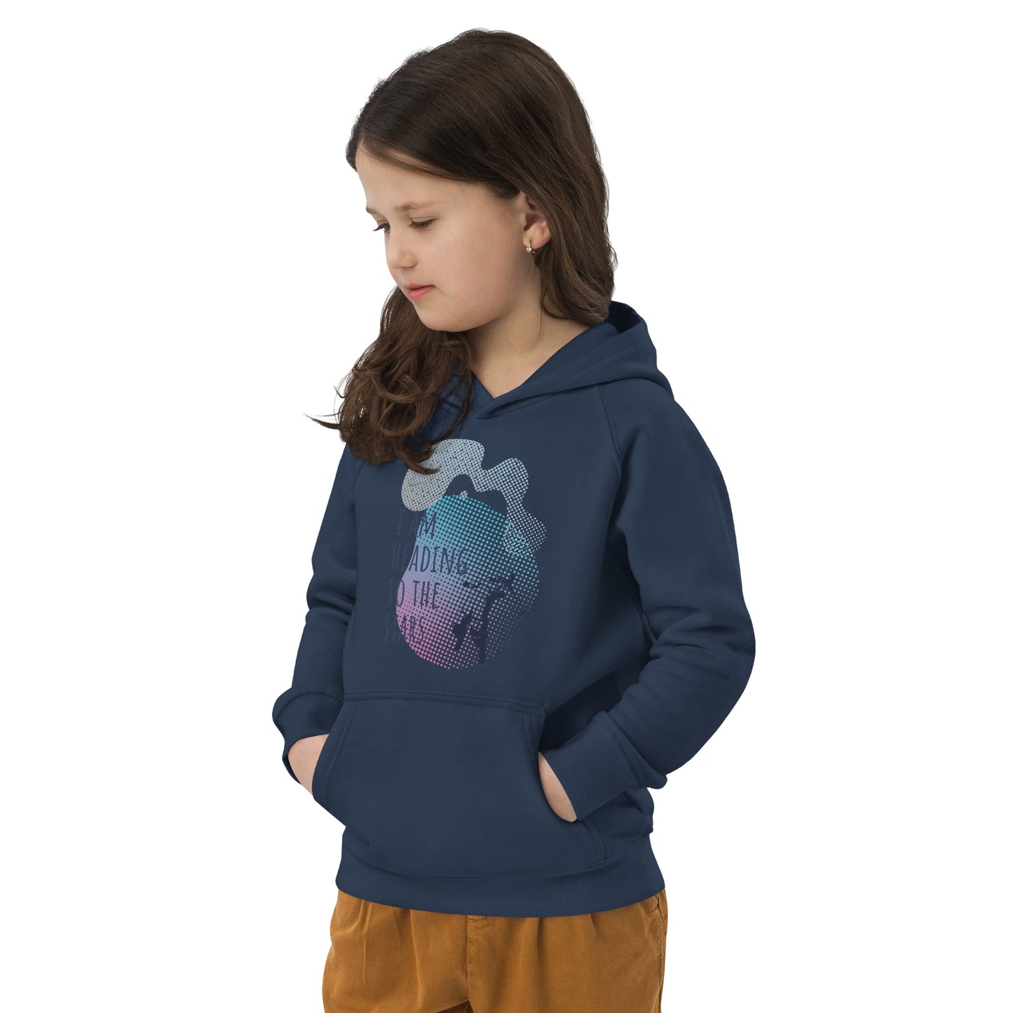 DNY - I am heading to the stars Kids eco Hoodie