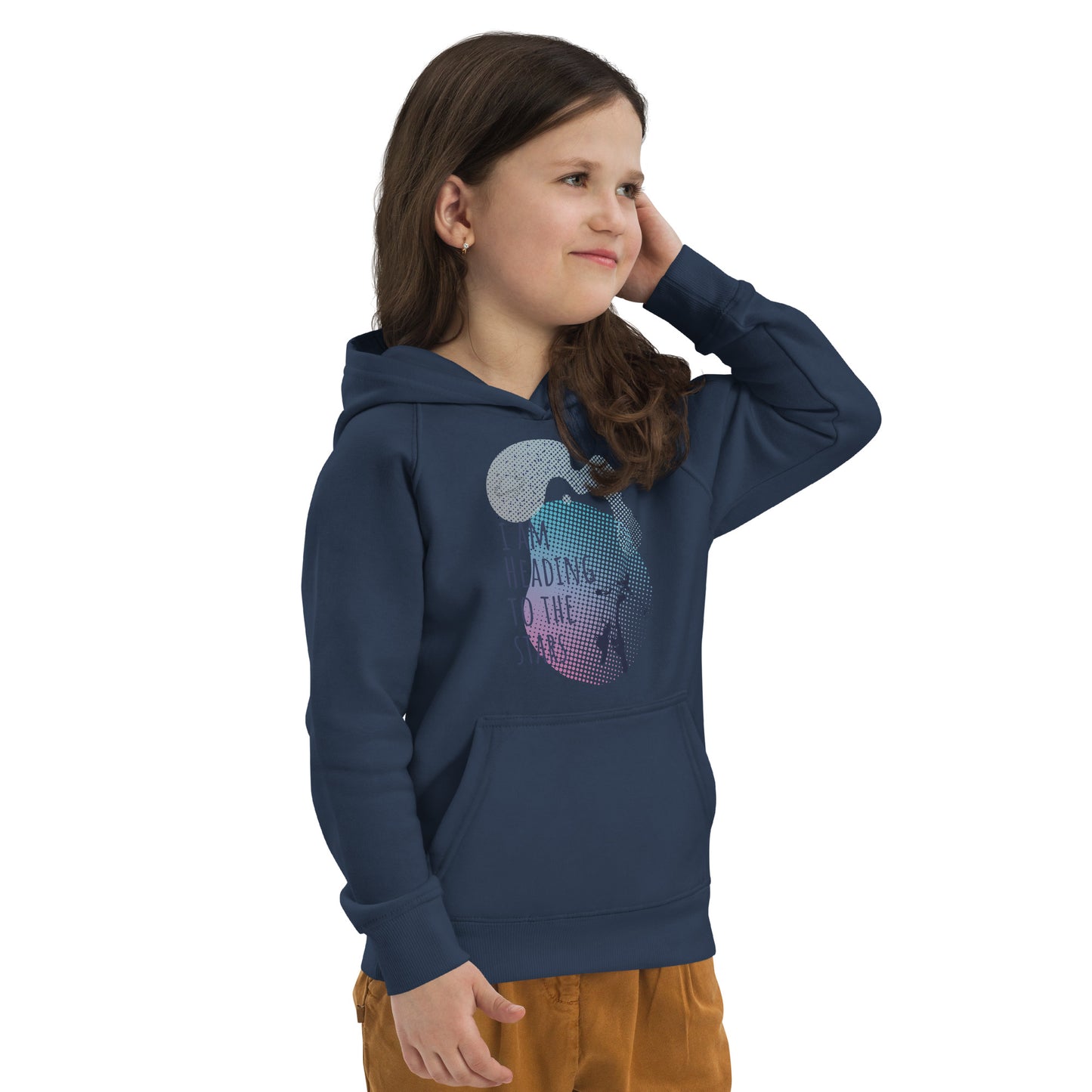 DNY - I am heading to the stars Kids eco Hoodie