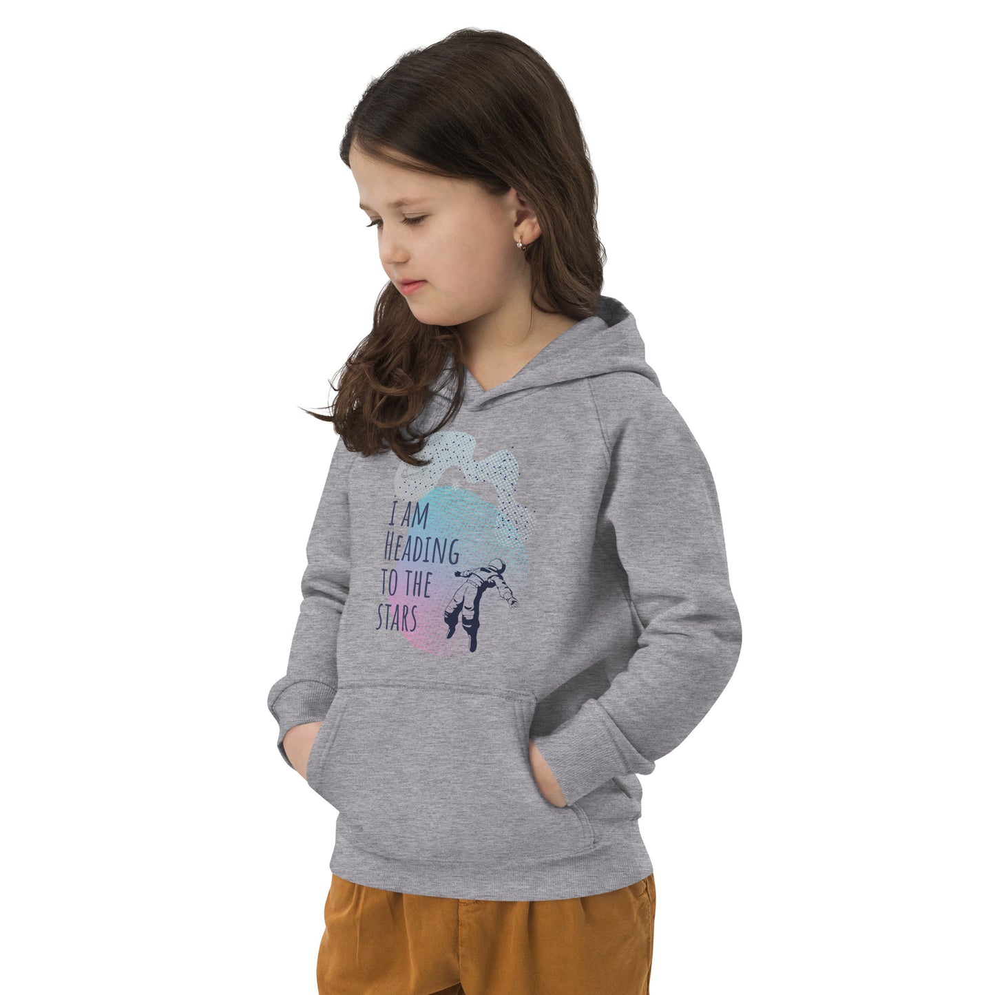 DNY - I am heading to the stars Kids eco Hoodie