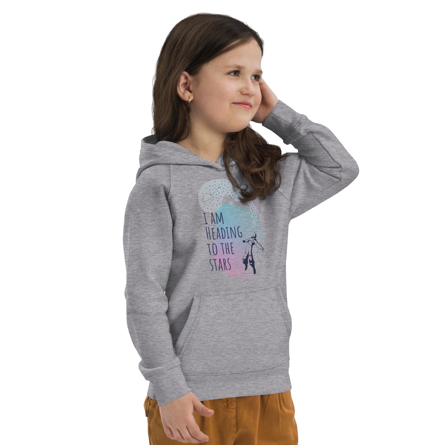 DNY - I am heading to the stars Kids eco Hoodie