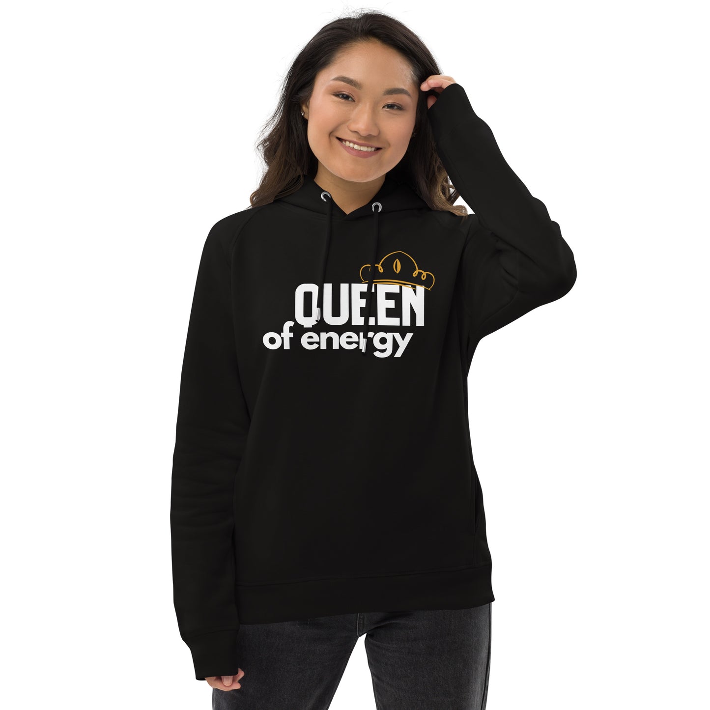 DNY - Queen of Energy Bio-Hoodie black