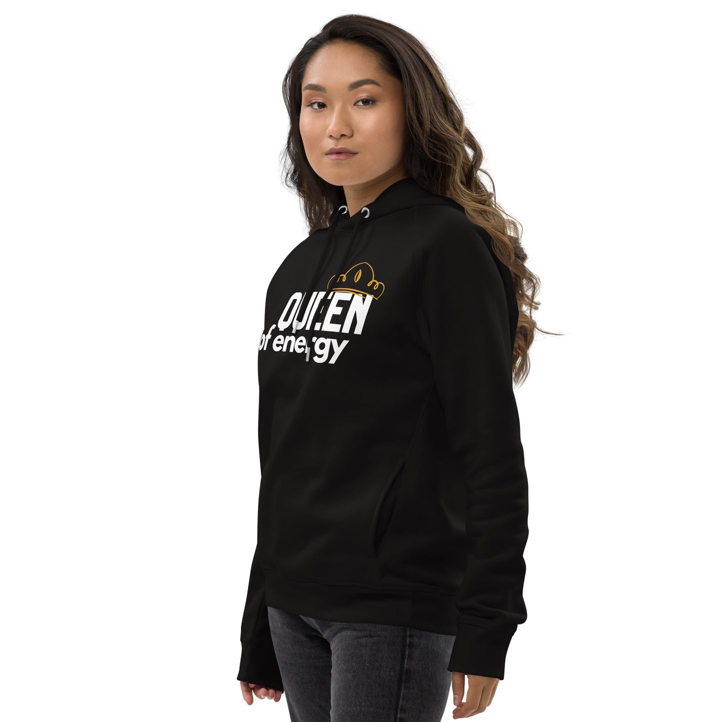 DNY - Queen of Energy Bio-Hoodie black