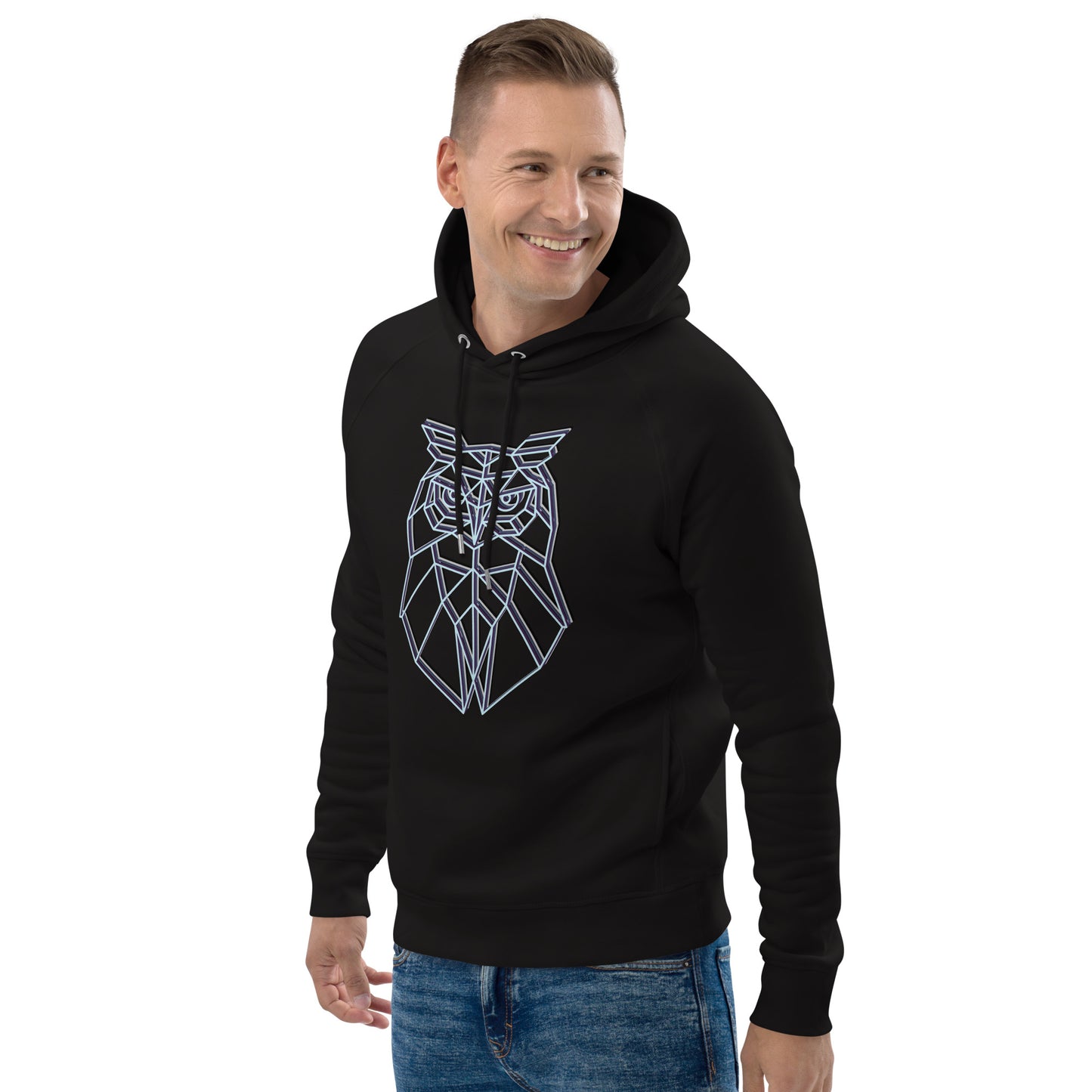 DNY - Owl Unisex Bio-Hoodie