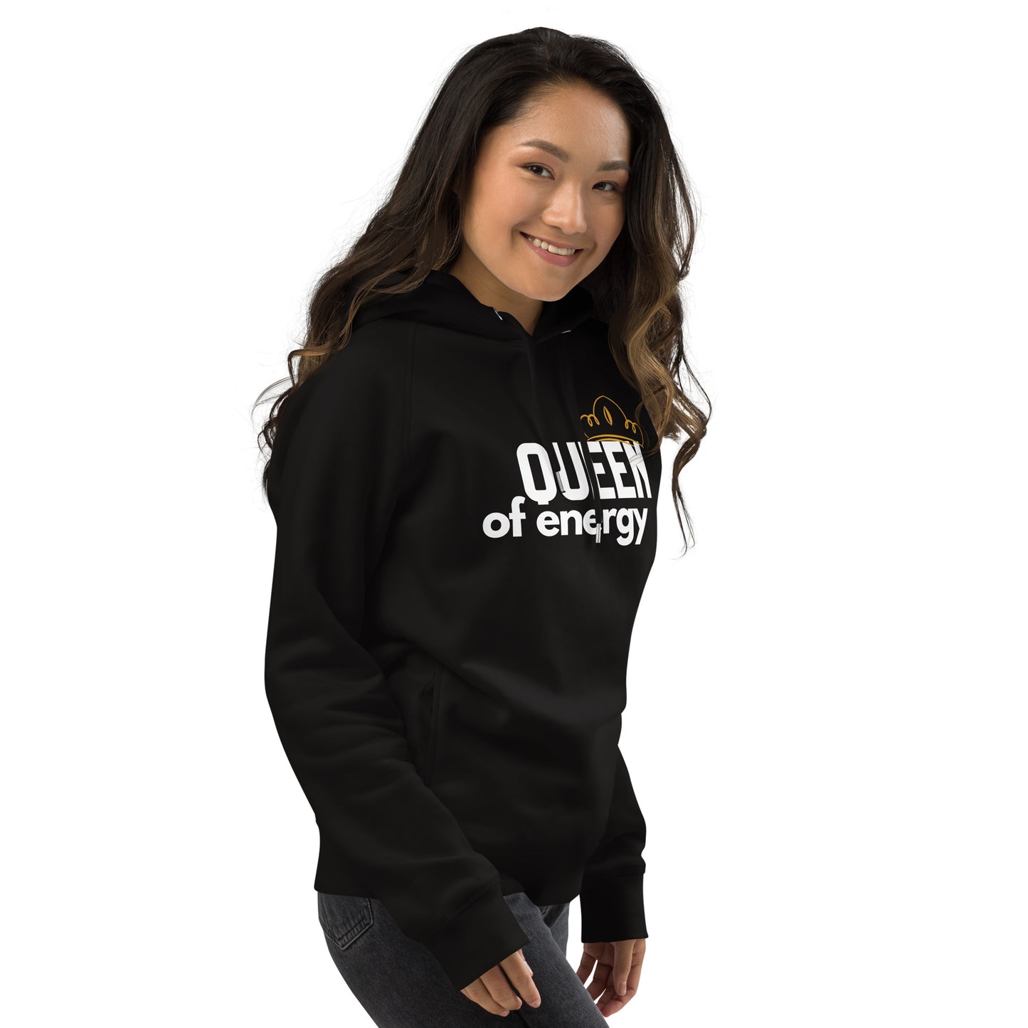 DNY - Queen of Energy Bio-Hoodie black