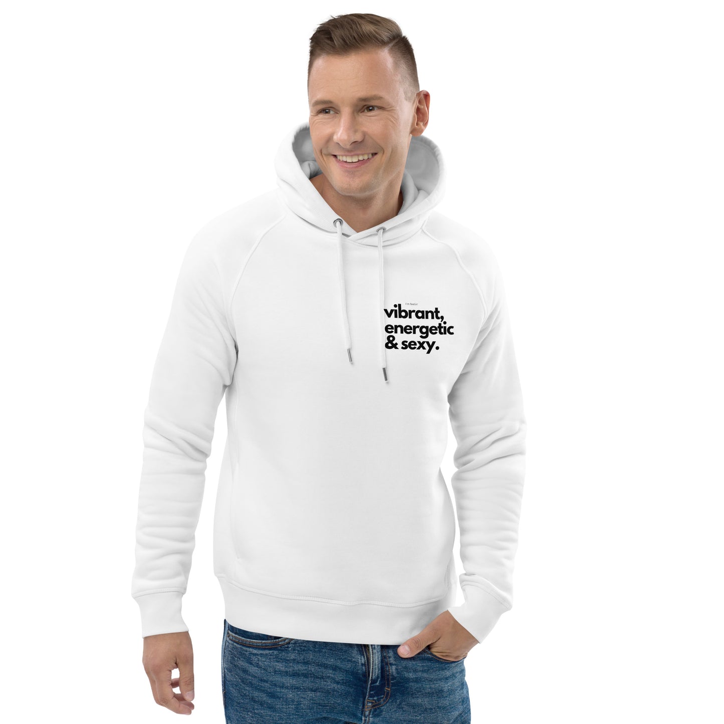 DNY - Energetic Unisex Bio-Hoodie