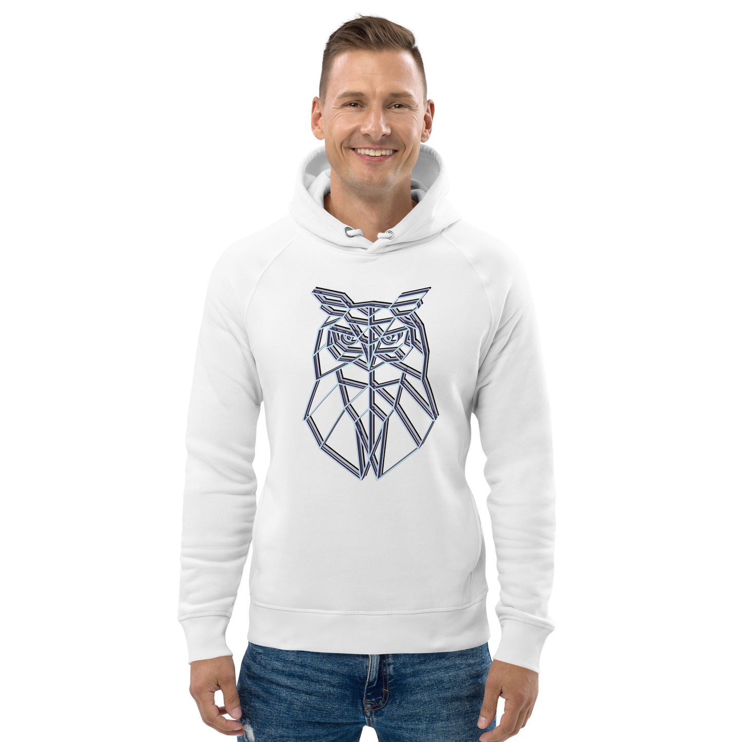 DNY - Owl Unisex Bio-Hoodie