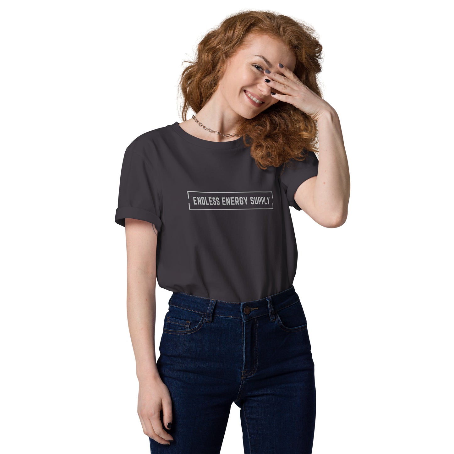 DNY - Endless Energy Supply Unisex organic cotton Tee