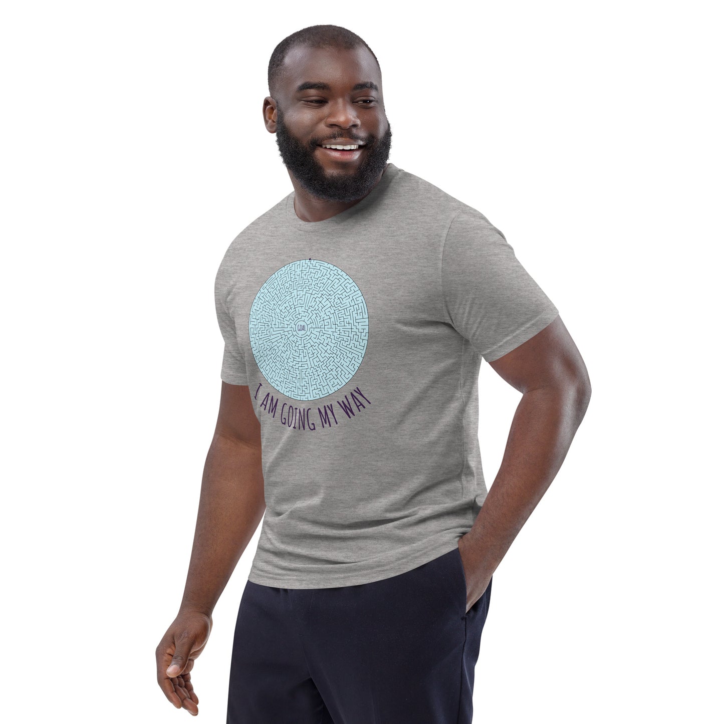 DNY - I am going my way Unisex organic cotton Tee