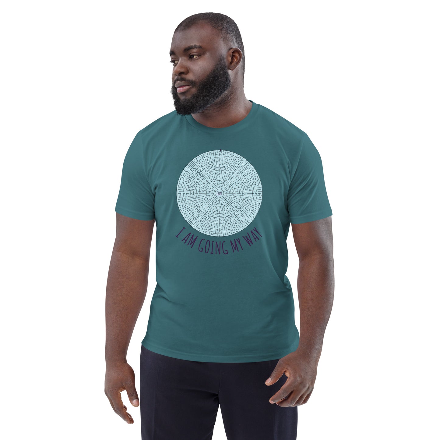 DNY - I am going my way Unisex organic cotton Tee