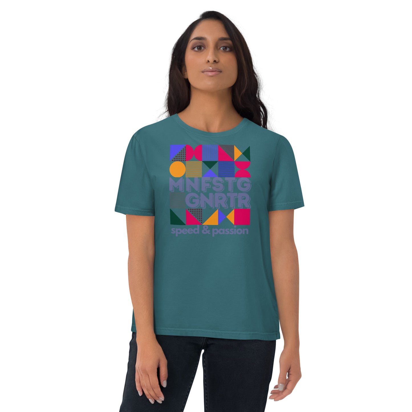 DNY - Manifesting Generator Speed & Passion Unisex organic cotton Tee