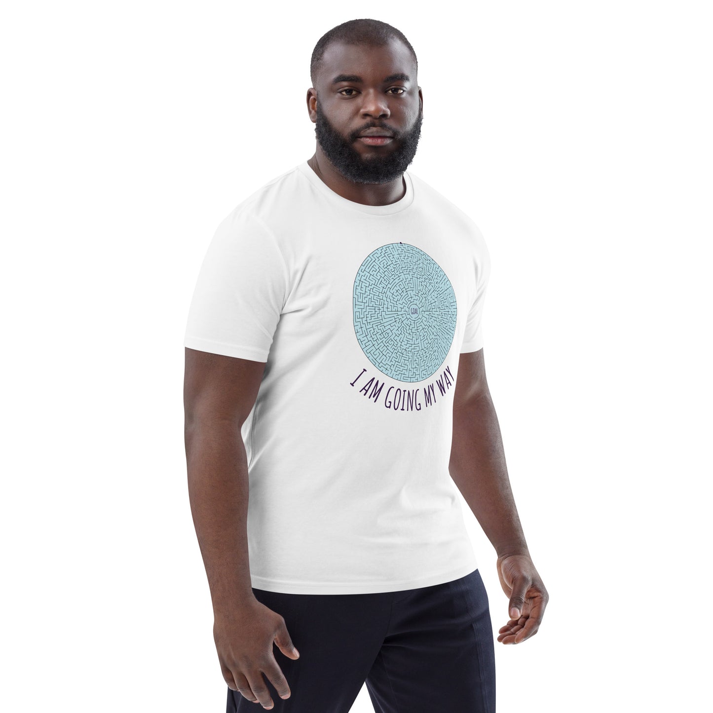 DNY - I am going my way Unisex organic cotton Tee