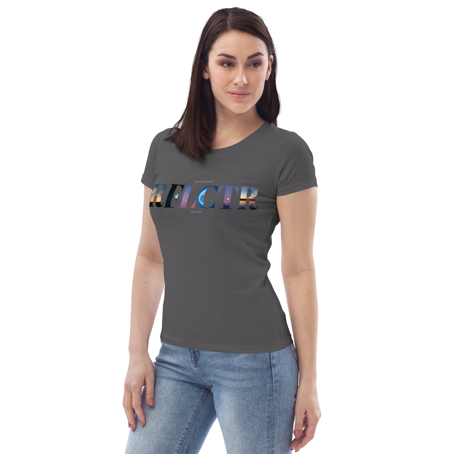 DNY - Reflector Women's fitted eco Tee 2T