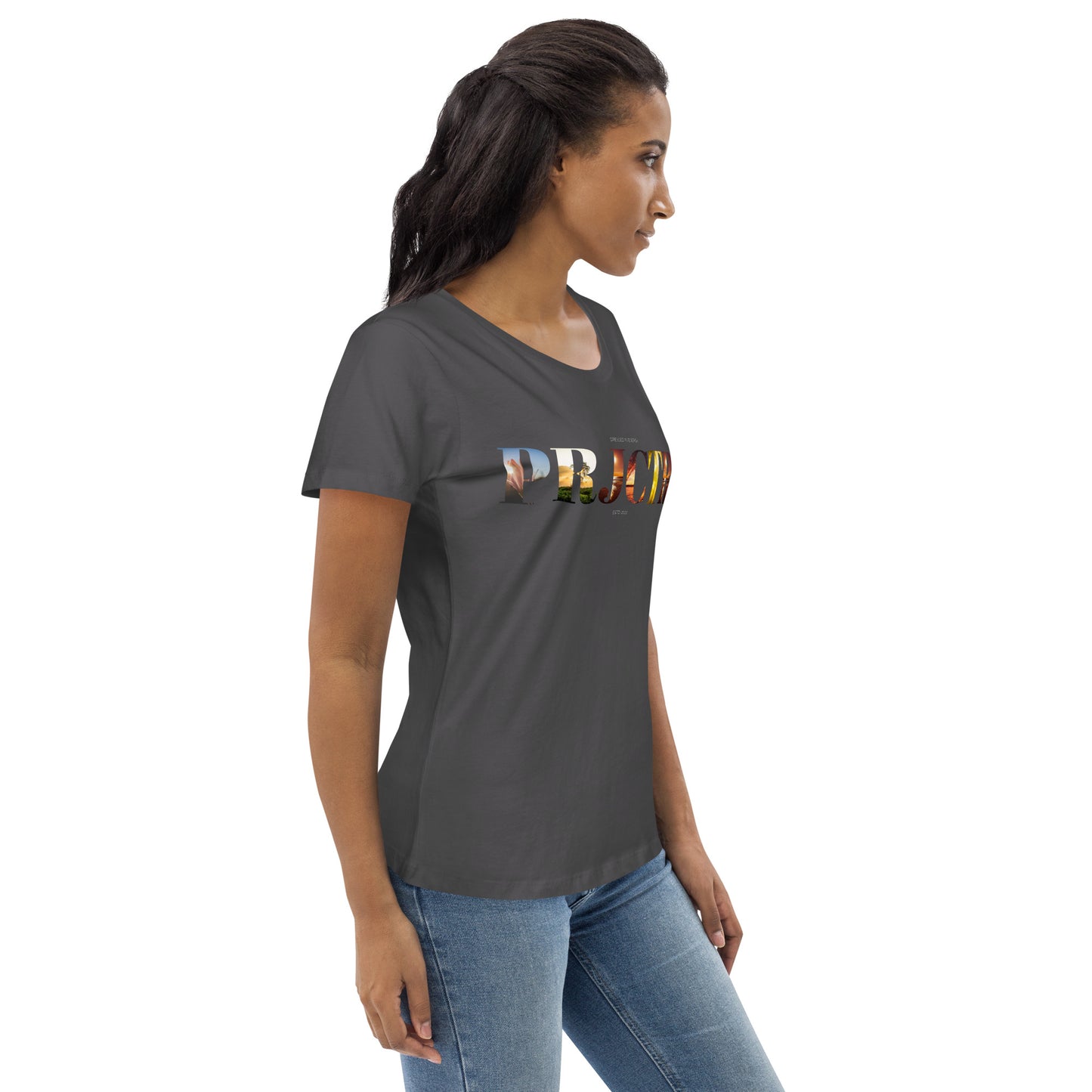 DNY - Projector Women's fitted eco Tee 2T