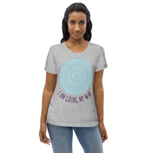DNY - I am going my Way Women's fitted eco Tee