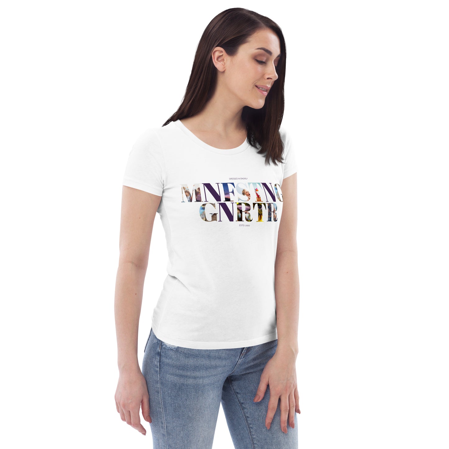 DNY - Manifesting Generator Women's fitted eco Tee